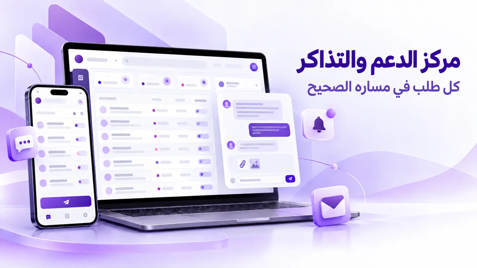 كل طلب في مساره الصحيح